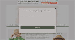Desktop Screenshot of alidamakes.com